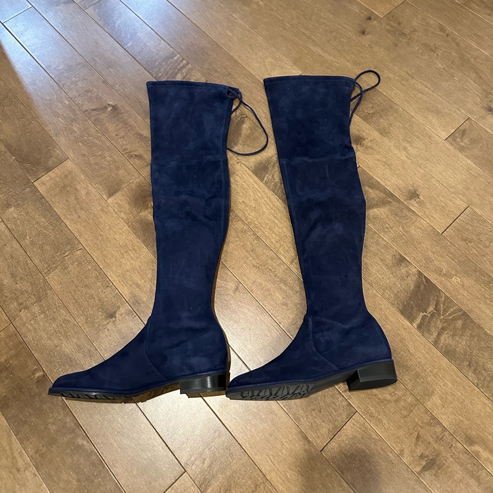 Stuart Weitzman Lowland suede Over-The-Knee boots size 7